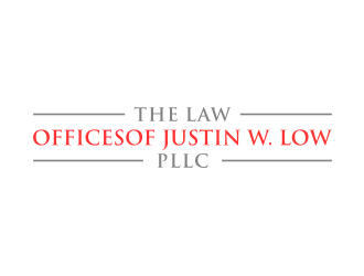 The Law Offices of Justin W. Low, PLLC logo design by Shina