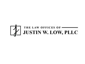 The Law Offices of Justin W. Low, PLLC logo design by harshikagraphics