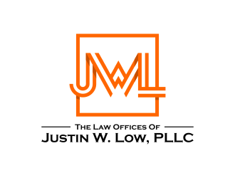 The Law Offices of Justin W. Low, PLLC logo design by ekitessar