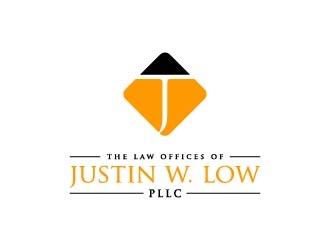 The Law Offices of Justin W. Low, PLLC logo design by maserik