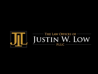 The Law Offices of Justin W. Low, PLLC logo design by art-design