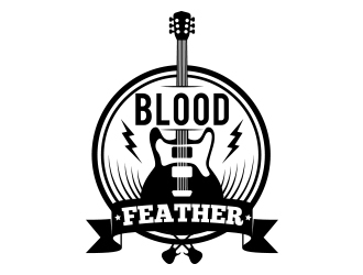 BLOODFEATHER logo design by fawadyk