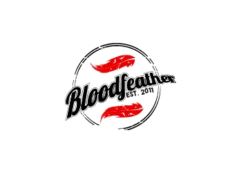 BLOODFEATHER logo design by MDesign