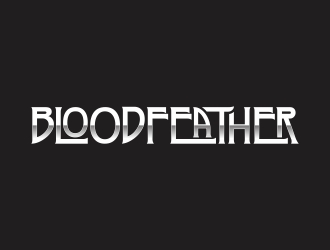 BLOODFEATHER logo design by rokenrol