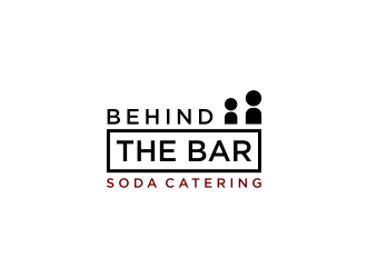 Behind the Bar Soda Catering logo design by ammad