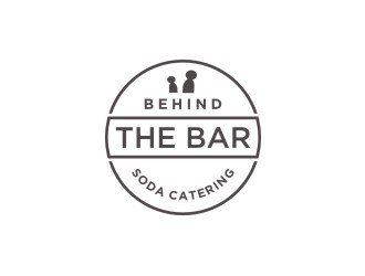 Behind the Bar Soda Catering logo design by bricton