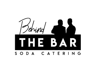 Behind the Bar Soda Catering logo design by Roco_FM