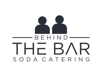 Behind the Bar Soda Catering logo design by scolessi