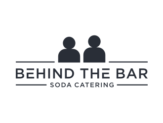 Behind the Bar Soda Catering logo design by scolessi