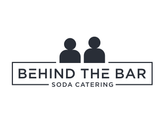 Behind the Bar Soda Catering logo design by scolessi