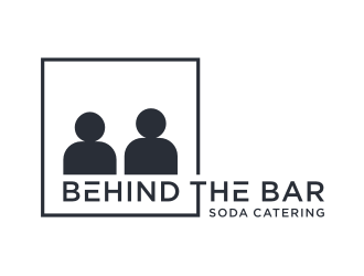 Behind the Bar Soda Catering logo design by scolessi