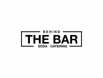 Behind the Bar Soda Catering logo design by haidar