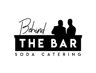 Behind the Bar Soda Catering logo design by Roco_FM