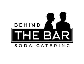 Behind the Bar Soda Catering logo design by akilis13