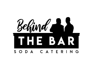 Behind the Bar Soda Catering logo design by Roco_FM