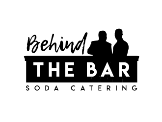 Behind the Bar Soda Catering logo design by Roco_FM