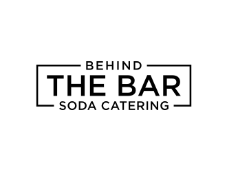 Behind the Bar Soda Catering logo design by nurul_rizkon