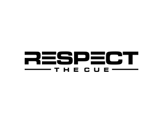 Respect The Cue logo design by oke2angconcept