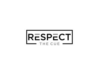 Respect The Cue logo design by L E V A R