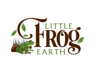 Little Frog Earth logo design by karjen