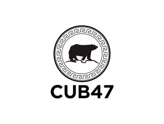 CUB47 or Cub47 Clothing logo design by Greenlight