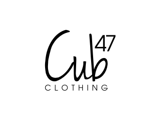 CUB47 or Cub47 Clothing logo design by Landung