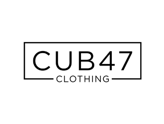 CUB47 or Cub47 Clothing logo design by johana