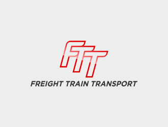 FREIGHT TRAIN TRANSPORT logo design by Adisna