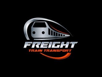 FREIGHT TRAIN TRANSPORT logo design by uttam