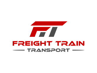 FREIGHT TRAIN TRANSPORT logo design by cintoko