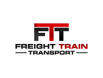 FREIGHT TRAIN TRANSPORT logo design by Art_Chaza