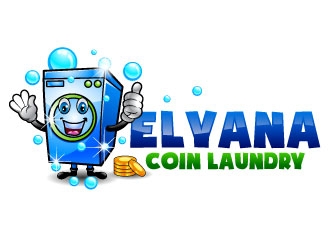 Elyana Coin Laundry  logo design by uttam