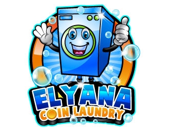Elyana Coin Laundry  logo design by uttam