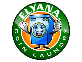 Elyana Coin Laundry  logo design by uttam