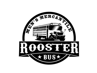 Rooster Bus logo design by bougalla005