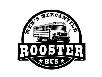 Rooster Bus logo design by bougalla005