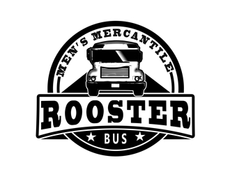 Rooster Bus logo design by bougalla005