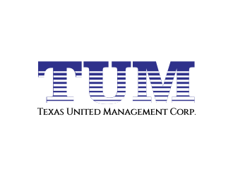 (TUM) Texas United Management Corp. logo design by Greenlight