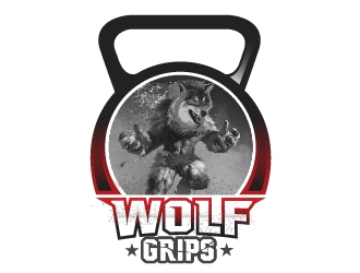 Wolf Grips logo design by Suvendu