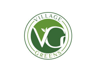 Village Greens logo design by Barkah