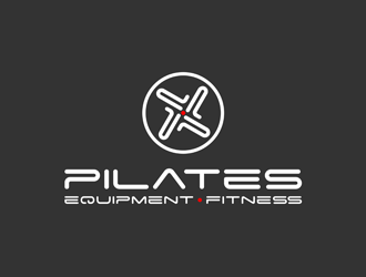 Pilates Equipment Fitness logo design by alby