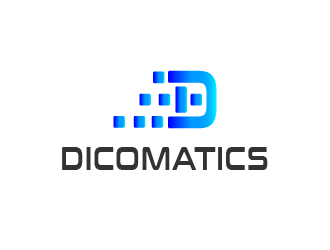 DICOMATICS logo design by yaya2a