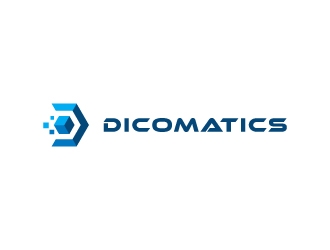 DICOMATICS logo design by fillintheblack