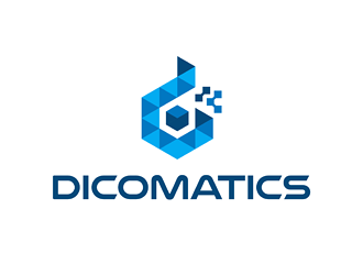 DICOMATICS logo design by VhienceFX
