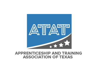 Apprenticeship and Training Association of Texas (ATAT) logo design by BeDesign