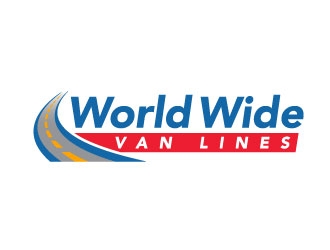 world wide van lines  logo design by daywalker