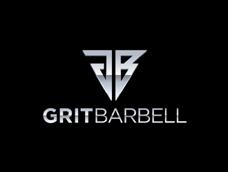 Grit Barbell logo design by logolady