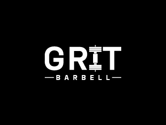 Grit Barbell logo design by imsaif