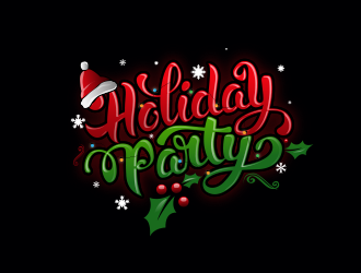 Holiday Party logo design by schiena