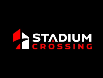 Stadium Crossing logo design by jaize